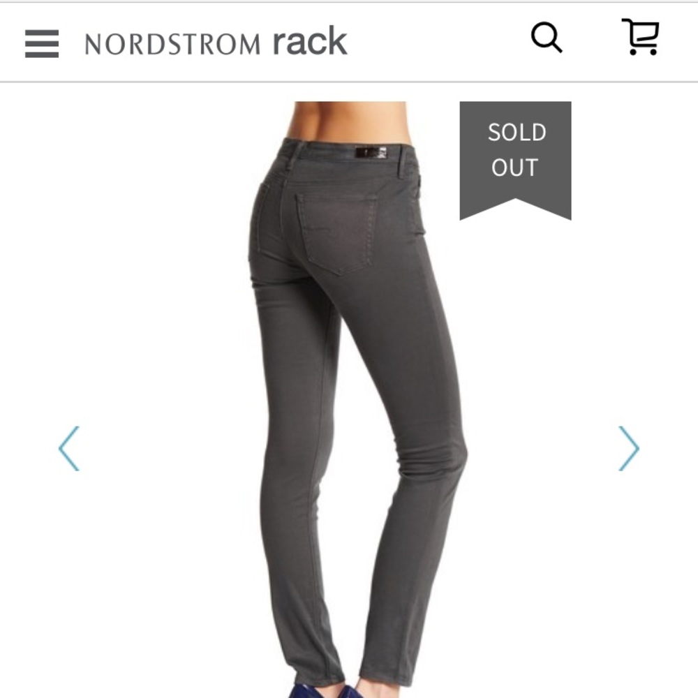 SOLD OUT AG ‘Stilt’ jeans Gray - Picture 2 of 3